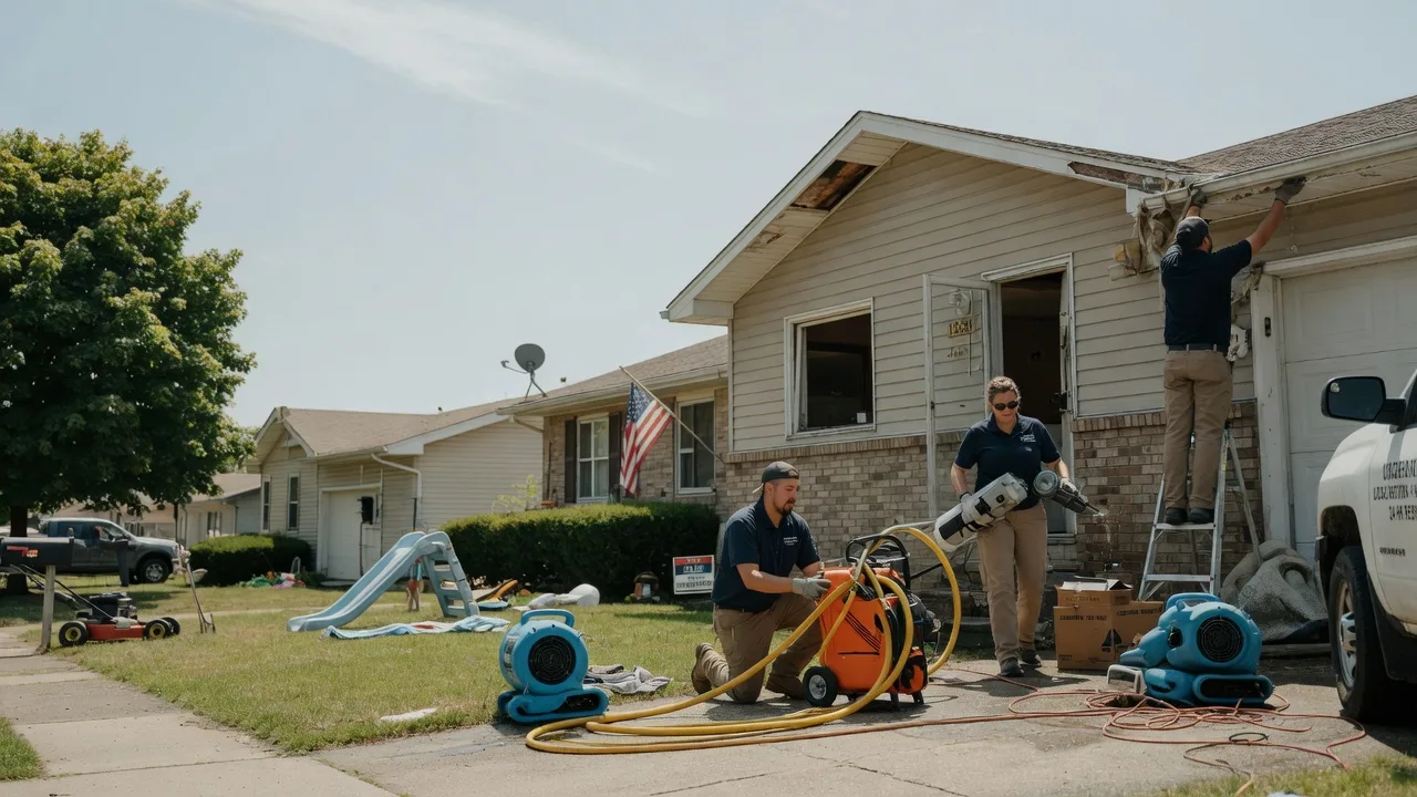 Water Damage Restoration in Franklin, IN near me